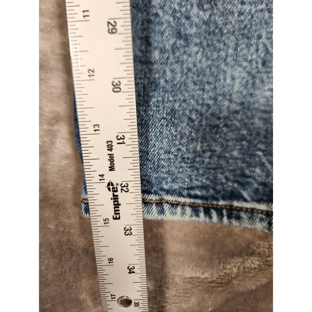 Levi's 511 Jeans Men's 32x33 (Tag 31X32) Distresse Skinny Cotton Blend‎ Blue